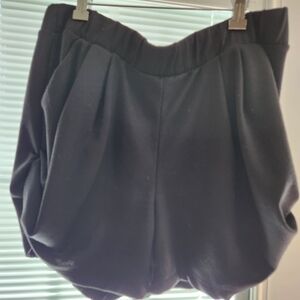 White Birch Black Athletic Shorts